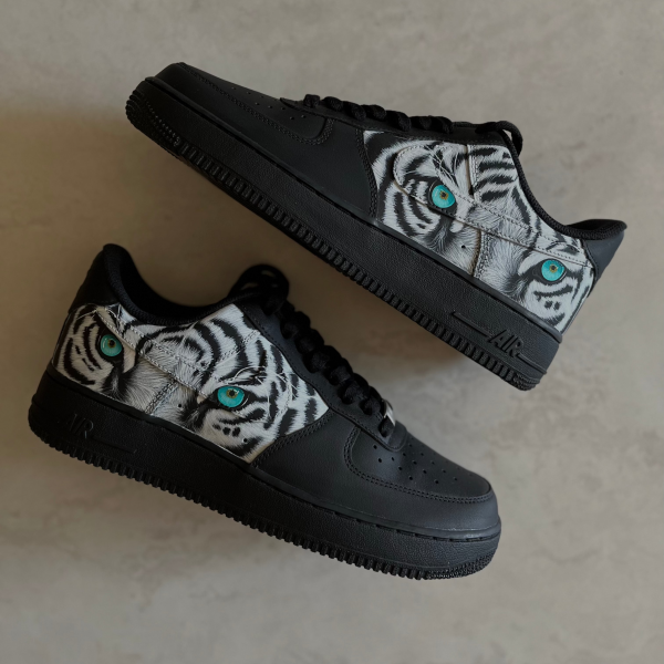 Leopard Painting Custom Air Force 1