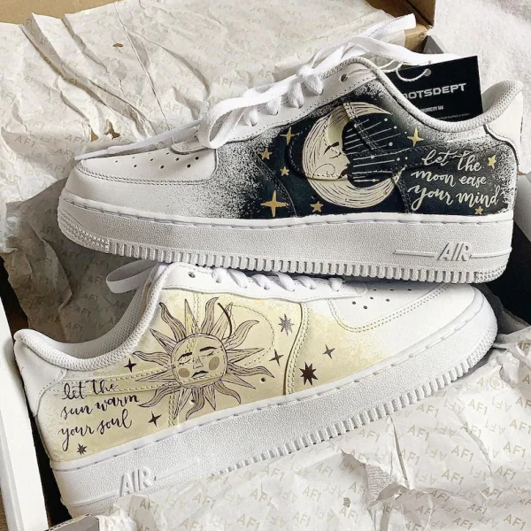 Sun And Moon Custom Air Force 1