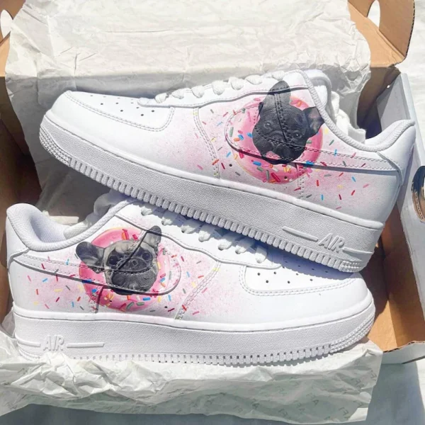 Donut Doggo Custom Air Force 1