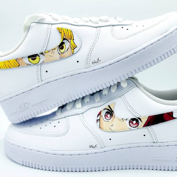 Tanjizo Zenitsu 12 Custom Air Force 1