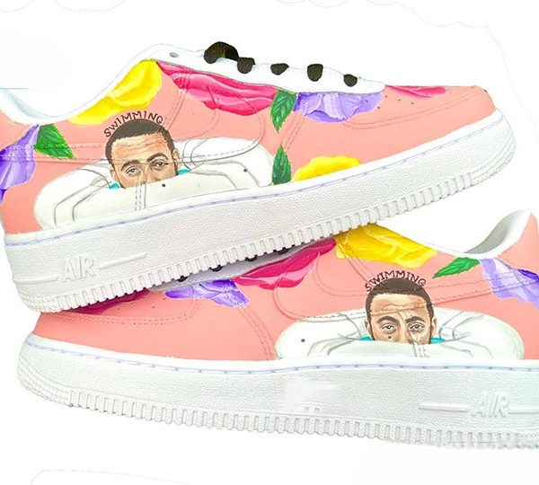 Mac Miller Swimming Custom Air Force 1