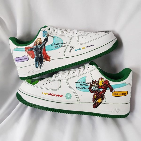 Marvel Character Painting Custom Air Force 1