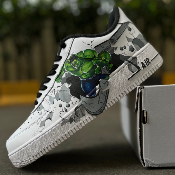 Marvel Hulk Custom Air Force 1