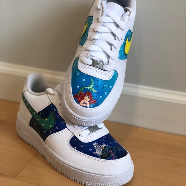 Mermaid Princess Custom Air Force 1