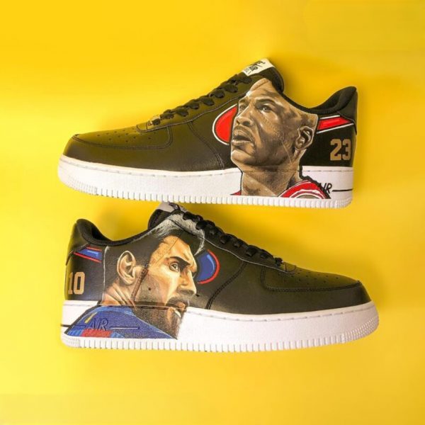 Jordan X Messi Custom Air Force 1