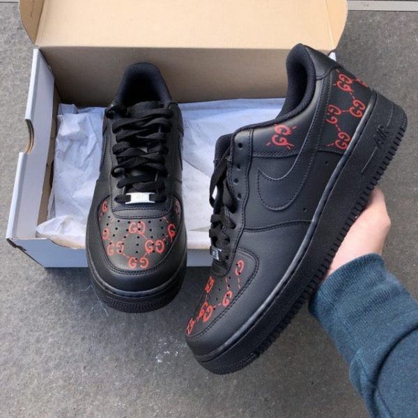 Monogram Gucci Custom Air Force 1