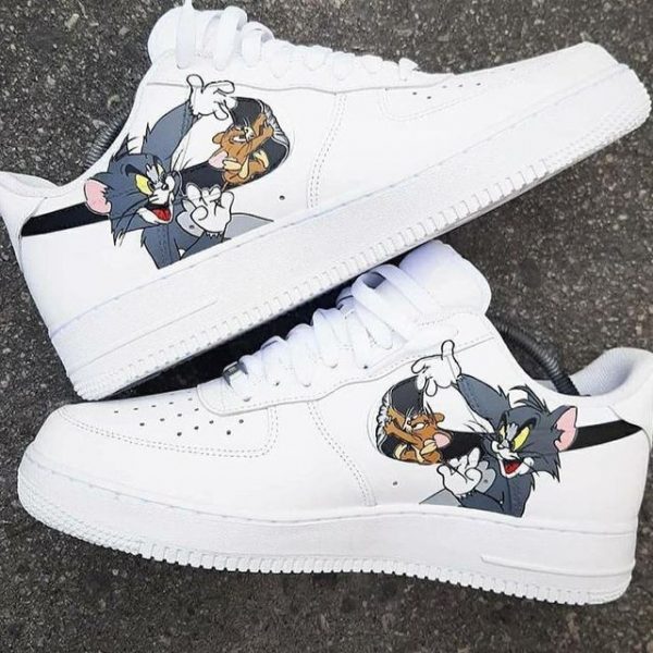 Tom And Jerry Catch Custom Air Force 1