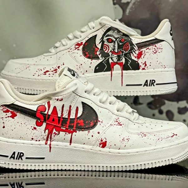 Saw Painted Custom Air Force 1