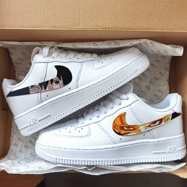 Naruto Sasuke Eyes Custom Air Force 1