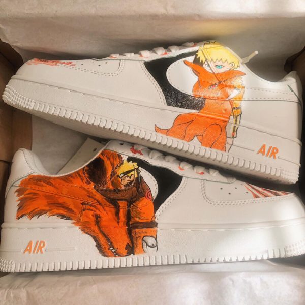 Naruto ft Kurama Custom Air Force 1