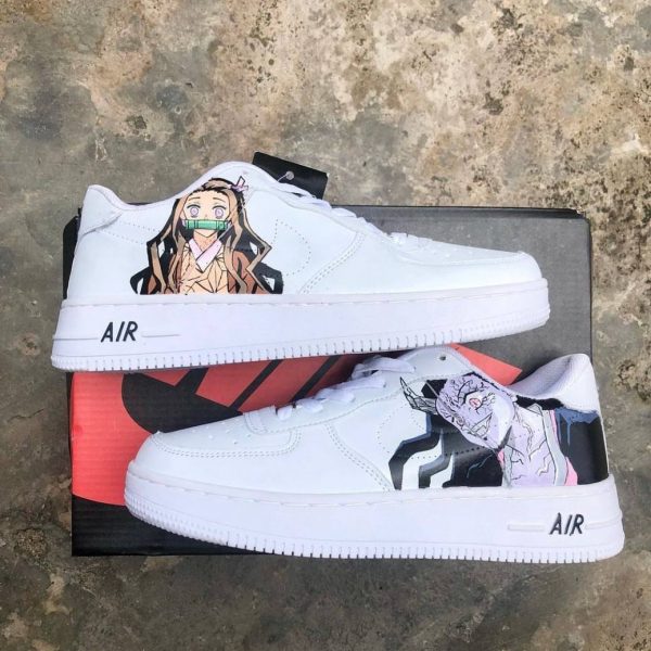 Nezuko Awakened Custom Air Force 1