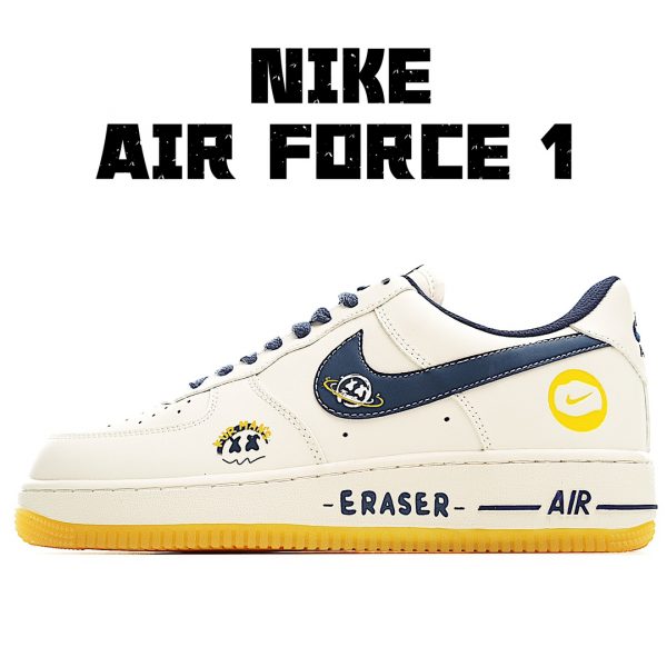 Eraser Off White Custom Air Force 1