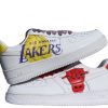 Chicago Bulls And Los Angeles Lakers Ustom Air Force 1