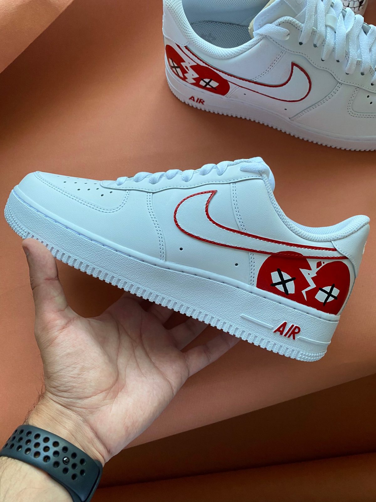 Nike Heartbreak Custom Air Force 1