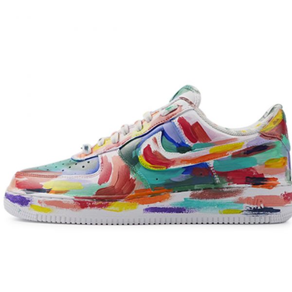 Color Paint Art Custom Air Force 1