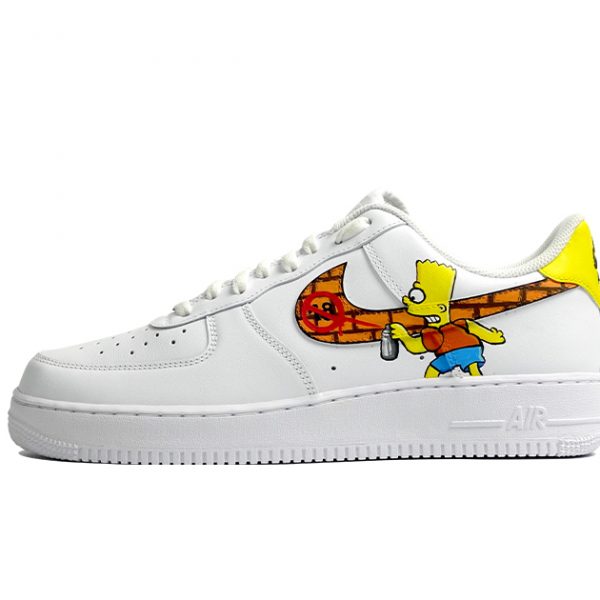 Bart Simpson Vandalo Custom Air Force 1