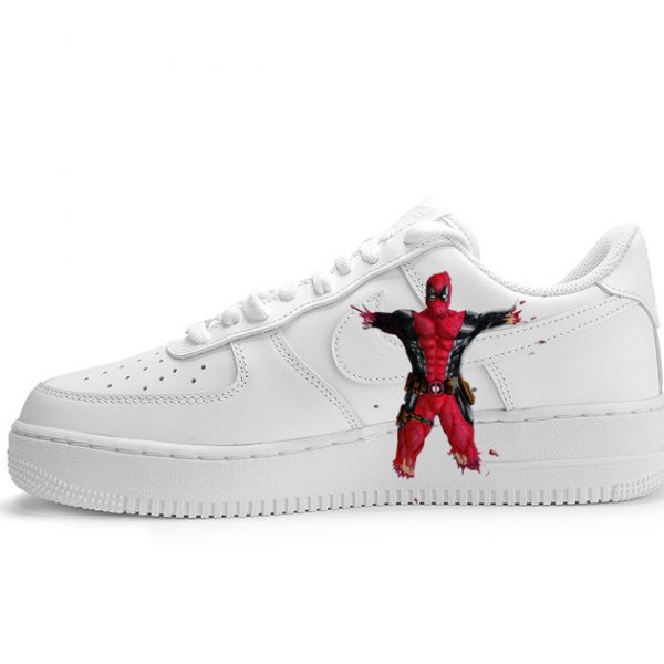 Deadpool Painting Custom Air Force 1