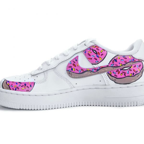 Donuts Painting Custom Air Force 1