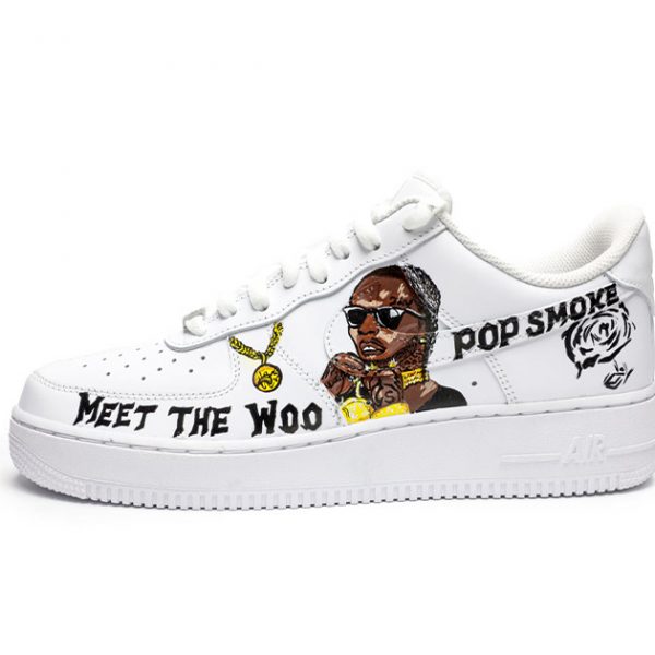 Pop Smoke Custom Air Force 1