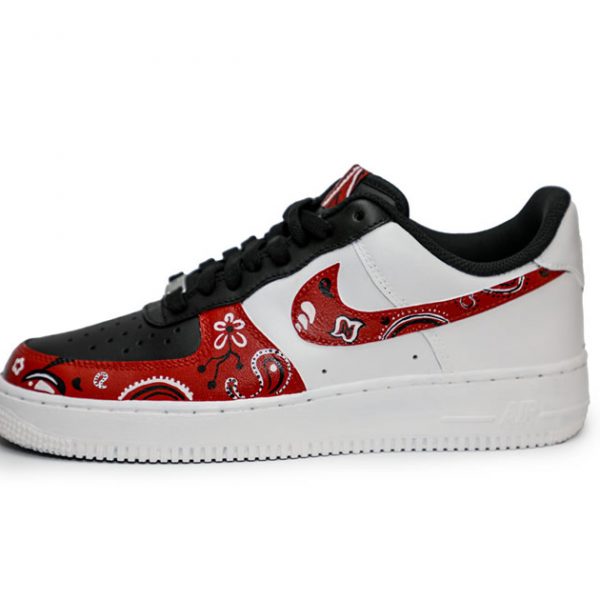 Red Bandana Custom Air Force 1