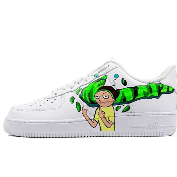 Rick e Morty Custom Air Force 1