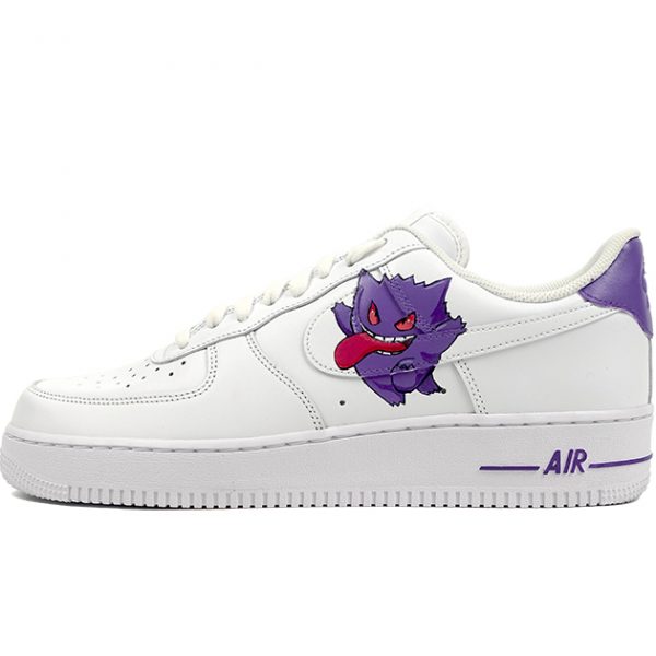 Pokemon Gengar Painting Custom Air Force 1