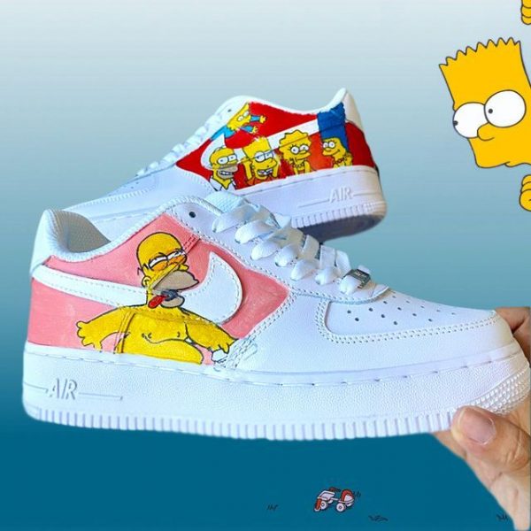 Simpsons Creative Custom Air Force 1