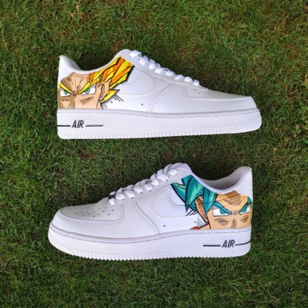 DBZ Hand Painted Custom Air Force 1