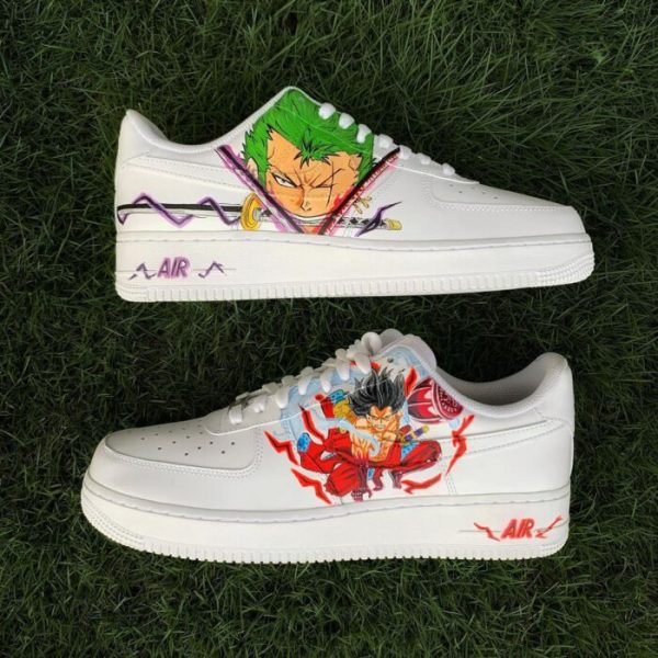 DBZ Hand Art Custom Air Force 1