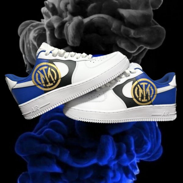 Club Inter Milan Custom Air Force 1