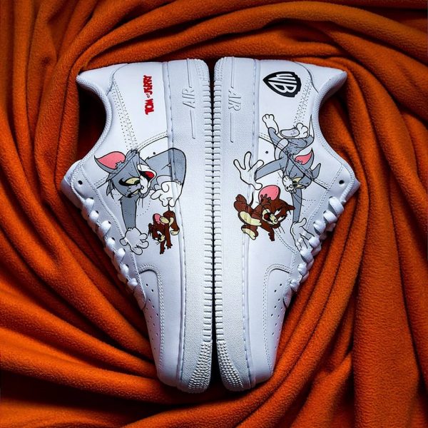 Tom And Jerry Warner Custom Air Force 1