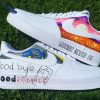 Handpainted Juice Wrld Custom Air Force 1