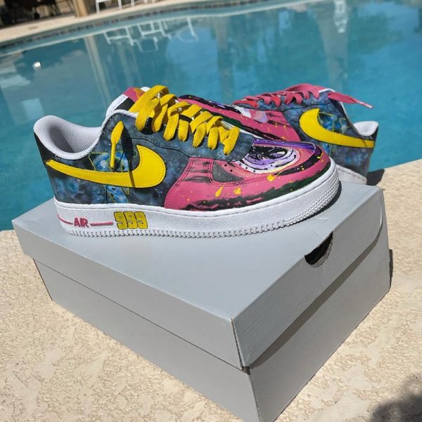 Juice Wrld Design Custom Air Force 1