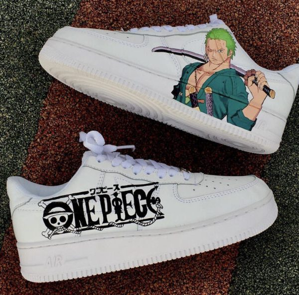 One Piece Handart Custom Air Force 1