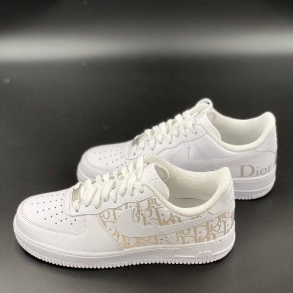 Reflective Dior Custom Air Force 1