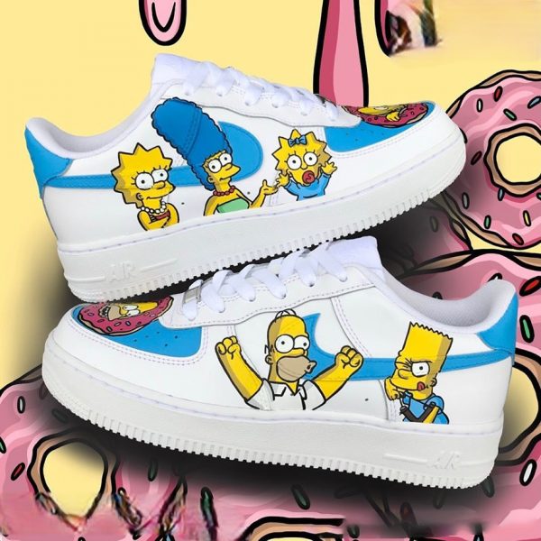 Simpsons Handmade Custom Air Force 1