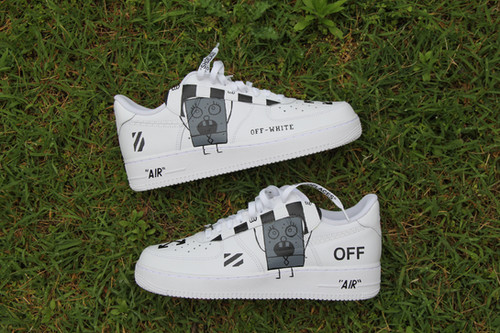 OW Doodle Bob Custom Air Force 1