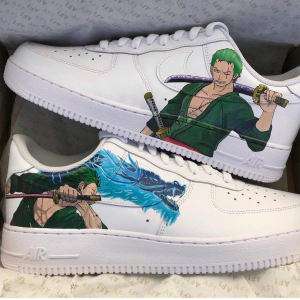 OP Painted Zoro Custom Air Force 1