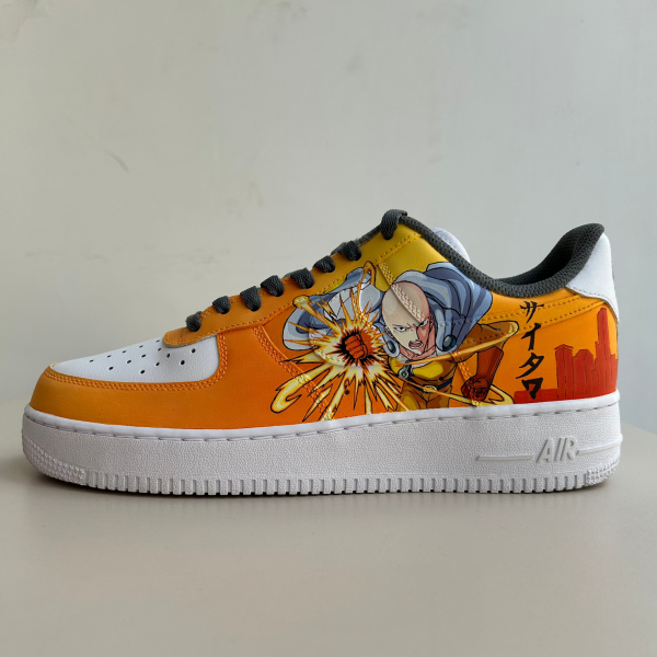 OnePunchMan Painting Custom Air Force 1