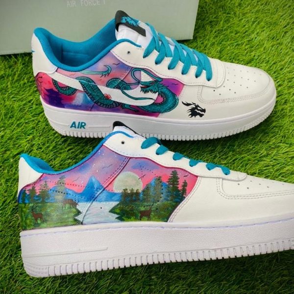 Personalized Dragon Custom Air Force 1