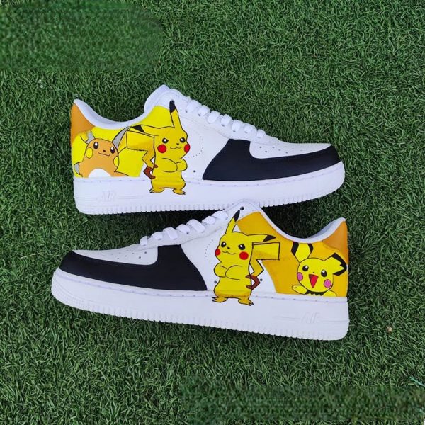 Pikachu Goku Custom Air Force 1