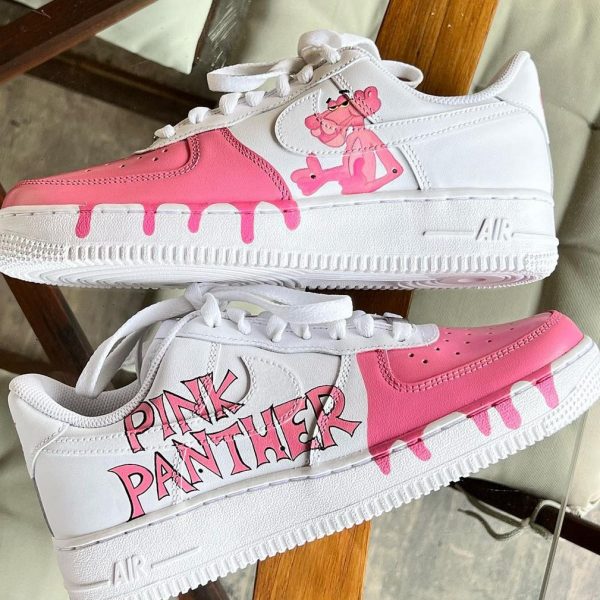 Pink Panther Drip Custom Air Force 1