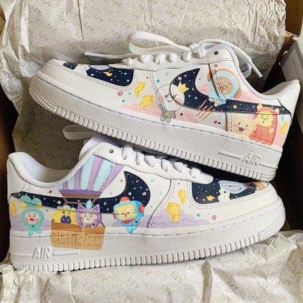 Childlike Graffiti Custom Air Force 1