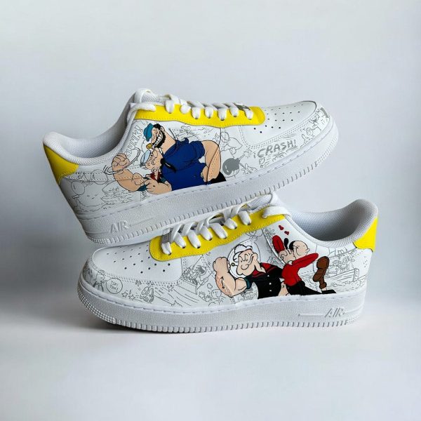 Popeye The Sailor Custom Air Force 1