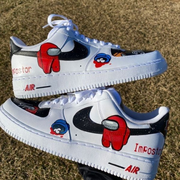 Red Robot Custom Air Force 1