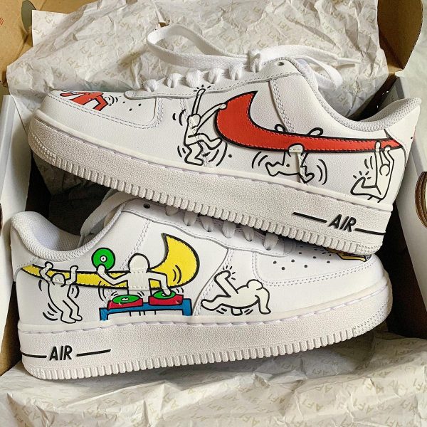 Simple Strokes Custom Air Force 1