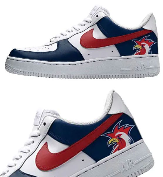 Sydney Roosters Custom Air Force 1