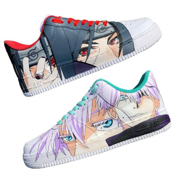 Satoru et Itachi Custom Air Force 1