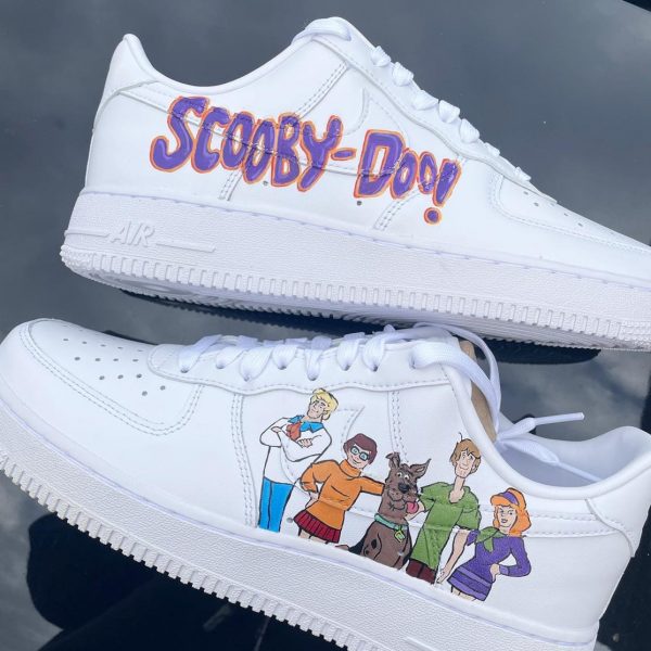 Scooby-Doo Graffiti Custom Air Force 1