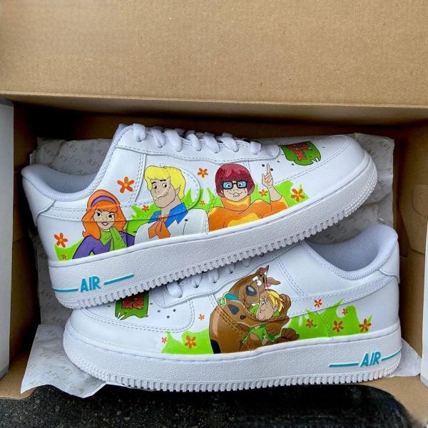 Scooby-Doo Swoosh Custom Air Force 1